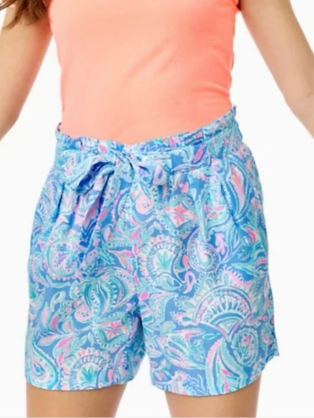 Lilly Pulitzer
Kaylene Short Zanzibar
Blue Pish Kiss Size Small